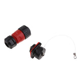 Maxbell 2 Pin Power Connector Male Plug & Female Socket Waterproof Outdoor IP67 - Aladdin Shoppers