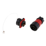 Maxbell 2 Pin Power Connector Male Plug & Female Socket Waterproof Outdoor IP67 - Aladdin Shoppers