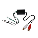 Maxbell 2x Car Audio Speaker Wire To Rca Line Output Converter Cable Length 8inch