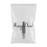 Maxbell 2xMini 3 Pin XLR Female Cable Connector for Pro Microphones, Black and Sliver