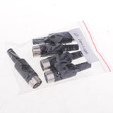Maxbell 2x5/pack Audio Adapter Connector DIN seat 5-pin plug 5-core welding head