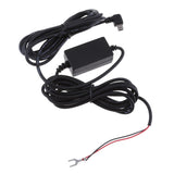 Maxbell 2Pieces Car Dash Cam Hardwire Kits 12/24V to 5V 1.5A Mini USB Angled Cable