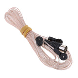 Maxbell 2 Pieces FM Radio Antenna Dipole Antenna for SONY Radio Stereo Receiver