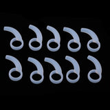 Maxbell 20 Pieces Silicone Earphone Ear Hooks Plugs for In-Ear Headphone 9MM-13MM