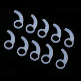 Maxbell 20 Pieces Silicone Earphone Ear Hooks Plugs for In-Ear Headphone 9MM-13MM