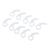 Maxbell 20 Pieces Silicone Earphone Ear Hooks Plugs for In-Ear Headphone 9MM-13MM