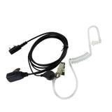 Maxbell 2x2 Pin PTT Walkie Headset with Microphone for KENWOOD QUANSHENG TYT BAOFENG