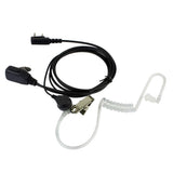 Maxbell 2x2 Pin PTT Walkie Headset with Microphone for KENWOOD QUANSHENG TYT BAOFENG