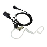 Maxbell 2x2 Pin PTT Walkie Headset with Microphone for KENWOOD QUANSHENG TYT BAOFENG