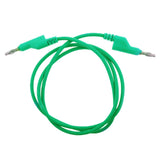 Maxbell 5Pieces 4mm Stackable Banana Plug Wire Soft Silicone Test Cable Lead