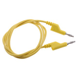 Maxbell 5Pieces 4mm Stackable Banana Plug Wire Soft Silicone Test Cable Lead