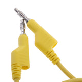 Maxbell 5Pieces 4mm Stackable Banana Plug Wire Soft Silicone Test Cable Lead