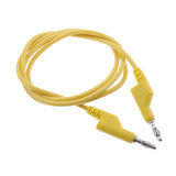 Maxbell 5Pieces 4mm Stackable Banana Plug Wire Soft Silicone Test Cable Lead