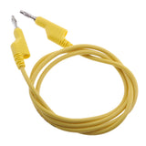 Maxbell 5Pieces 4mm Stackable Banana Plug Wire Soft Silicone Test Cable Lead