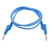 Maxbell 5Pieces 4mm Stackable Banana Plug Wire Soft Silicone Test Cable Lead