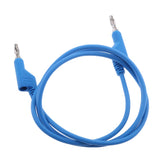 Maxbell 5Pieces 4mm Stackable Banana Plug Wire Soft Silicone Test Cable Lead