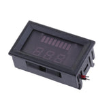 Maxbell LCD Voltage Indicator Digital Voltmeter Lead Acid Battery Capacity 6V