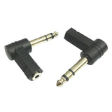 Maxbell 2Pieces 3.5mm Stereo Female to 6.35mm 1/4