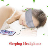 Maxbell 2Pieces Soft Comfortable Noise Cancelling Wired Sleep Headphones Eye Mask