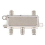 Maxbell 4Pieces 4 Way Coax Coaxial Cable TV Splitter for Video VCR RF Antenna