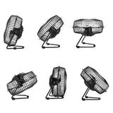 Maxbell Solar Pannel Charger 5.2W with 8'' USB Port Cooling Fan for Car Camp Travel