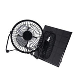 Maxbell Solar Pannel Charger 5.2W with 8'' USB Port Cooling Fan for Car Camp Travel