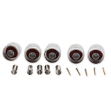 Maxbell 5 Pieces Connector BNC Male Plug Pin Crimp for RG58 LMR195 RG142 RF COAXIAL - Aladdin Shoppers