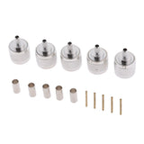 Maxbell 5 Pieces Connector BNC Male Plug Pin Crimp for RG58 LMR195 RG142 RF COAXIAL - Aladdin Shoppers