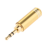 2.5mm Stereo TRRS 3 Pole Male Conductor Connector Replacement  gold