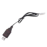 Maxbell 7.2V USB to EL-2P Plug NI-MH/NI-Cd Battery Charging Cable for RC Drone Toys