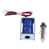Maxbell DC 6V 1A Electric Magnetic Push-Pull Solenoid Lock for Doors Gates Cabinet