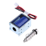 Maxbell DC 6V 1A Electric Magnetic Push-Pull Solenoid Lock for Doors Gates Cabinet