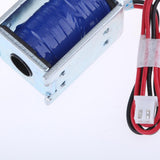 Maxbell DC 12V 2A Electric Magnetic Push Solenoid Lock for Doors Gates Cabinet