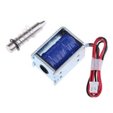 Maxbell DC 12V 2A Electric Magnetic Push Solenoid Lock for Doors Gates Cabinet