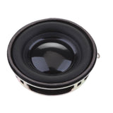 Maxbell 40mm 3W Full Range Audio Speaker Round Loudspeaker Replacement Black