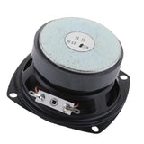 3inch 8ohm 15W Hifi Audio Speaker Woofer Subwoofer Bass Horn Square Audio Amplifiers Replacement Accessories