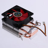 Maxbell CPU Cooler 9cm Cooling Fan Radiator Heatsink Copper Heat Pipes for Intel/AMD