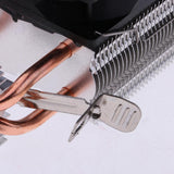 Maxbell CPU Cooler 9cm Cooling Fan Radiator Heatsink Copper Heat Pipes for Intel/AMD