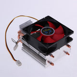 Maxbell CPU Cooler 9cm Cooling Fan Radiator Heatsink Copper Heat Pipes for Intel/AMD