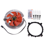 Maxbell DC 12V Computer CPU Cooler Radiator Cooling Fan Heatsink for AMD / Intel