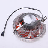 Maxbell DC 12V Computer CPU Cooler Radiator Cooling Fan Heatsink for AMD / Intel
