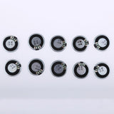 Maxbell 10Pieces Full Range Audio Speaker 2W 8ohm Round Loudspeaker 30x30mm