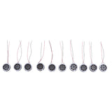 Maxbell 10Pieces Full Range Audio Speaker 1W 8ohm Round Loudspeaker 20x20mm