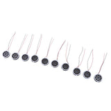 Maxbell 10Pieces Full Range Audio Speaker 1W 8ohm Round Loudspeaker 20x20mm