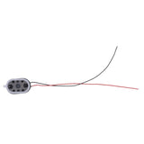 Maxbell 10Pieces Full Range Audio Speaker 1W 8ohm Ellipse Loudspeaker 24x15mm