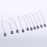 Maxbell 10Pieces Full Range Audio Speaker 1W 8ohm Ellipse Loudspeaker 20x14mm