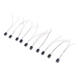 Maxbell 10Pieces Full Range Audio Speaker 1W 8ohm Ellipse Loudspeaker 20x14mm