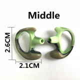 Maxbell 1Pair Silicone Ear Bud for Covert Acoustic Tube Earpiece For Two way Radio m