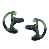 Maxbell 1Pair Silicone Ear Bud for Covert Acoustic Tube Earpiece For Two way Radio m
