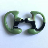 Maxbell 1Pair Silicone Ear Bud for Covert Acoustic Tube Earpiece For Two way Radio m